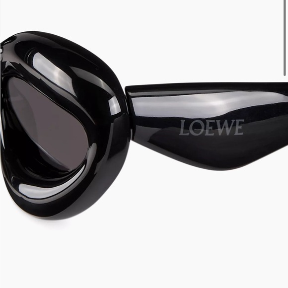 Loewe Black Inflated Cat-Eye Sunglasses - Picture 2 of 8
